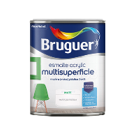 BRUGUER ACRYLIC MATE BLANCO PERMANENTE 0,25 L BRUGUER ACRYLIC MATE BLANCO PERMANENTE 0,25 L