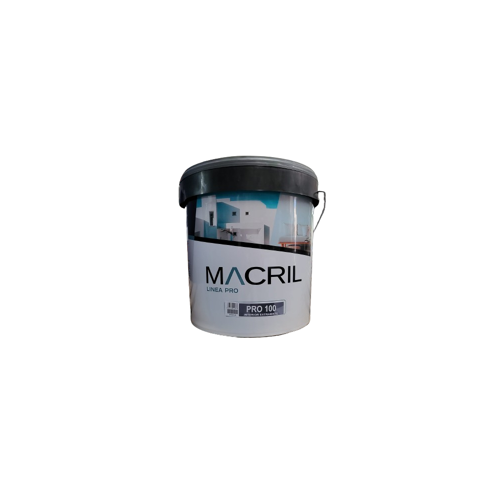 MACRIL PRO 100 PLASTICO EXTRAMATE BCO INTERIOR 14 L MACRIL PRO 100 PLASTICO EXTRAMATE BCO INTERIOR 14 L