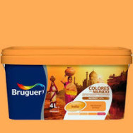 COLORES DEL MUNDO 814 INDIA MELOCOTON NATURAL 4 L