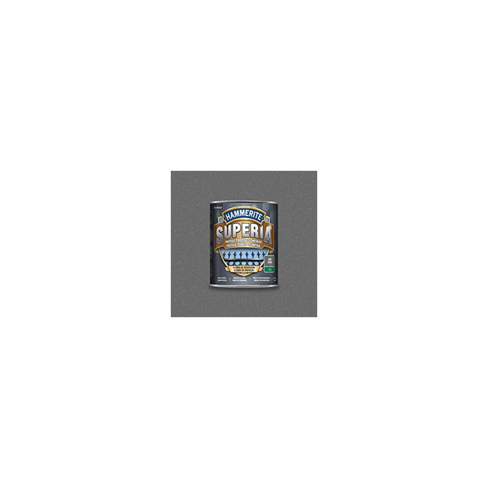 HAMMERITE SUPERIA FORJA GRIS 0,75 L HAMMERITE SUPERIA FORJA GRIS 0,75 L