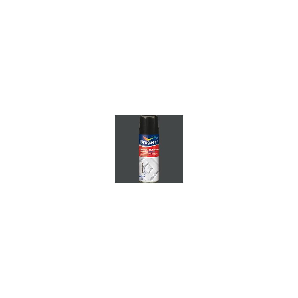 BRUGUER SPRAY BRILLANTE GRIS MEDIO 400 ML (baja)