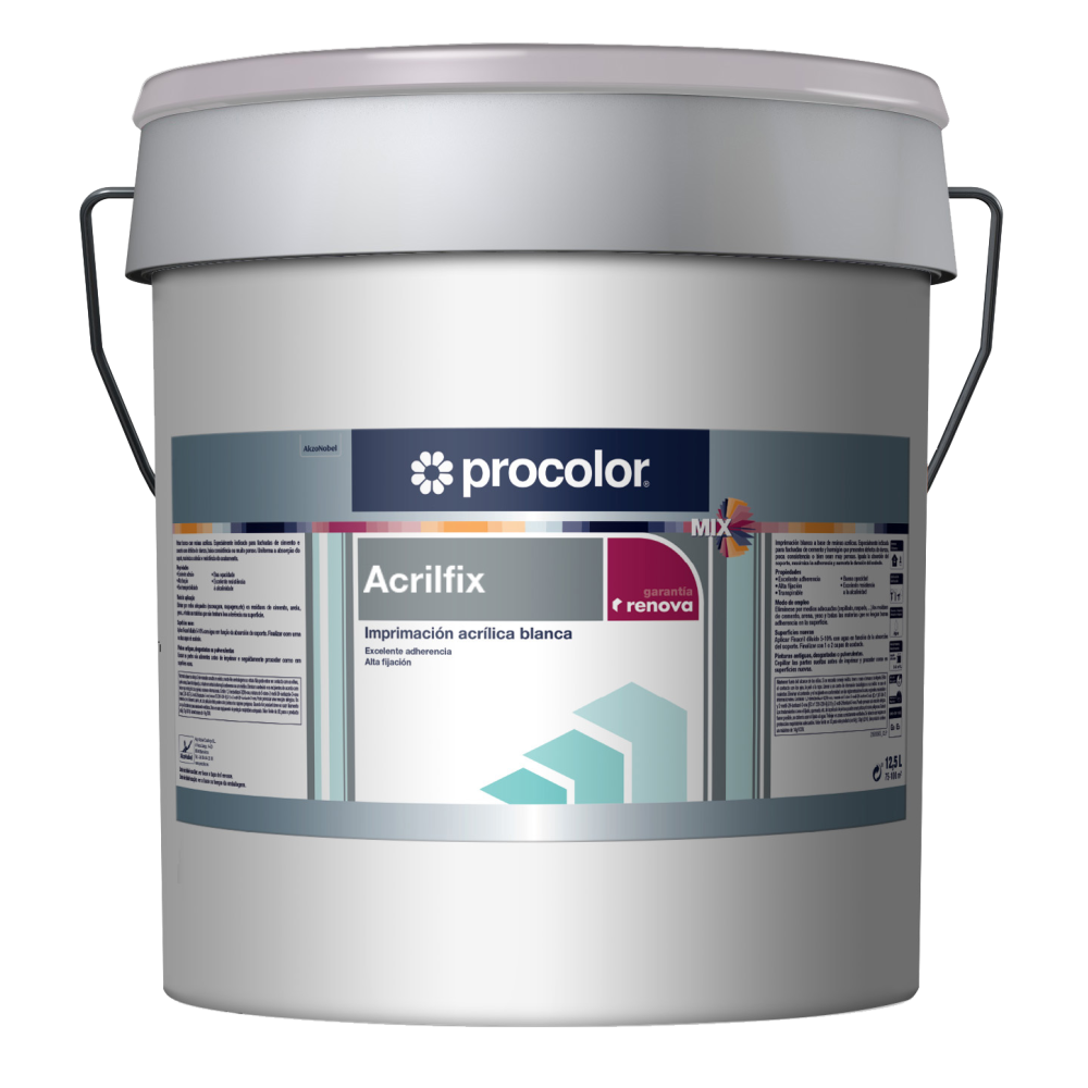 PROCOLOR ACRILFIX IMPRIMACION BLANCO 10 L PROCOLOR ACRILFIX IMPRIMACION BLANCO 10 L