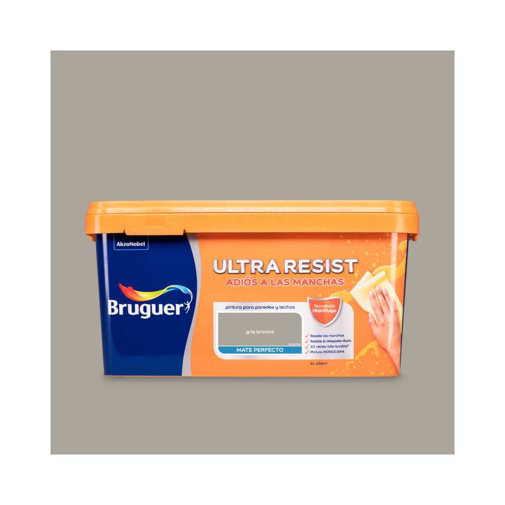 BRUGUER ULTRARESIST GRIS BRONCE 4 L (baja)