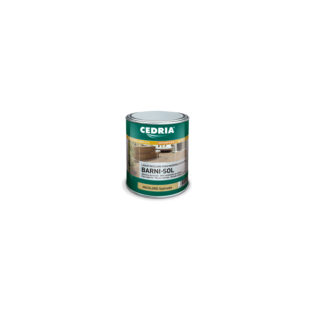 CEDRIA BARNI SOL SATINADO INCOLORO 750 ML CEDRIA BARNI SOL SATINADO INCOLORO 750 ML