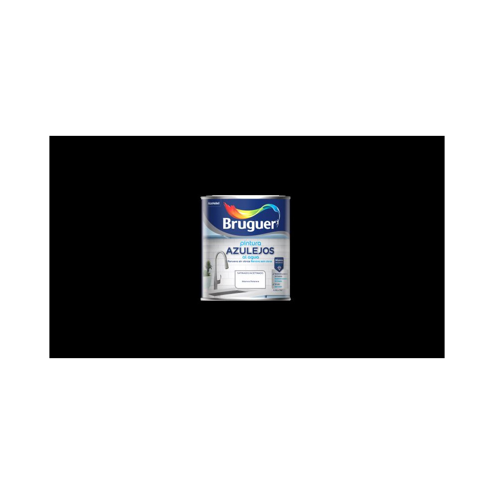 BRUGUER AZULEJOS AL AGUA SAT. BLANCO/BB 0,75 L