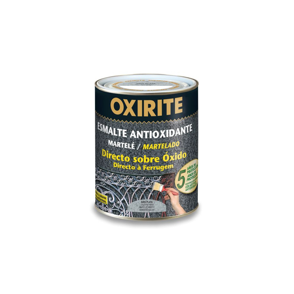 OXIRITE METALIZADO GRIS PLATA 750 ML (baja) OXIRITE METALIZADO GRIS PLATA 750 ML (baja)