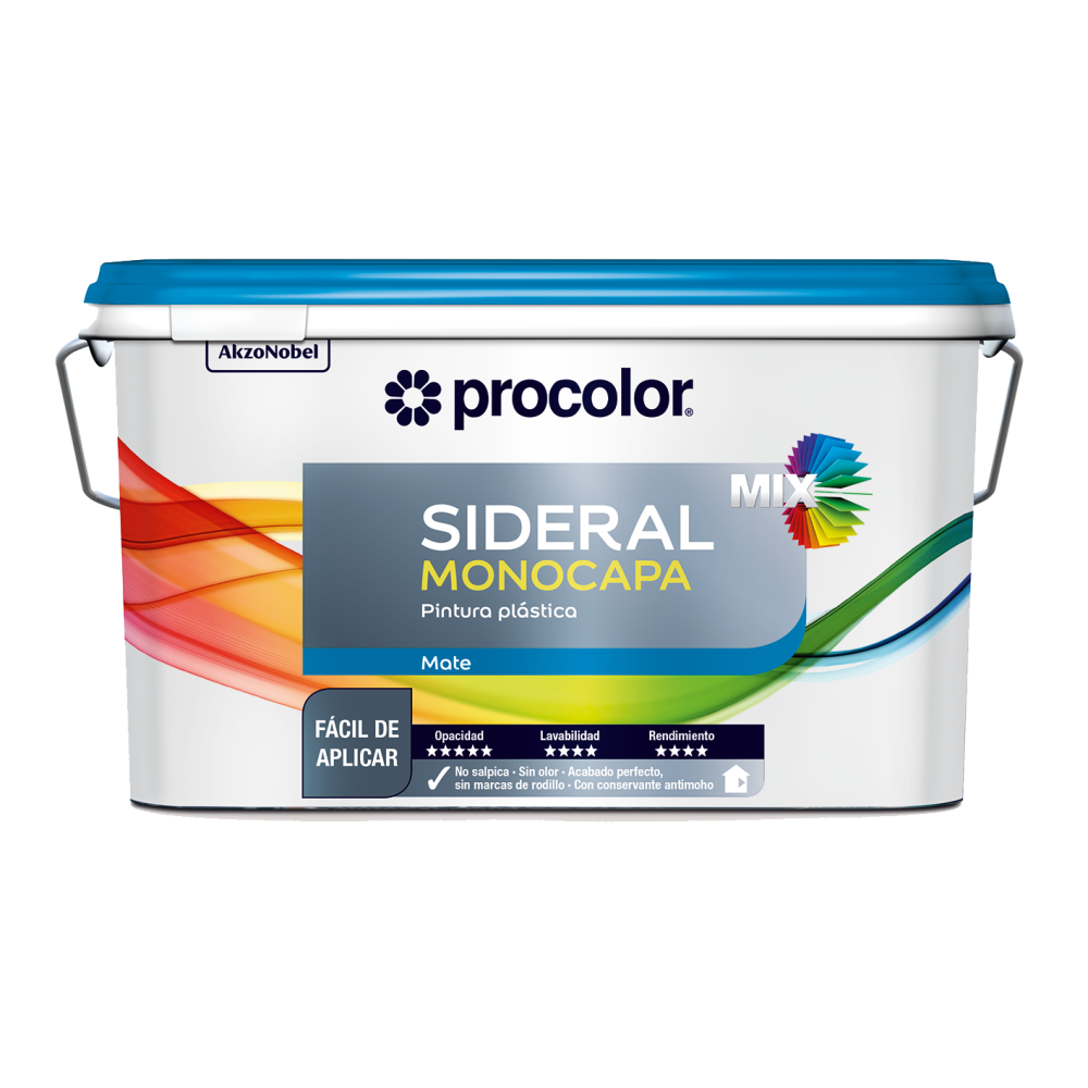 SIDERAL MATE MONOCAPA MIX BB 1 L(TINTADO) SIDERAL MATE MONOCAPA MIX BB 1 L(TINTADO)