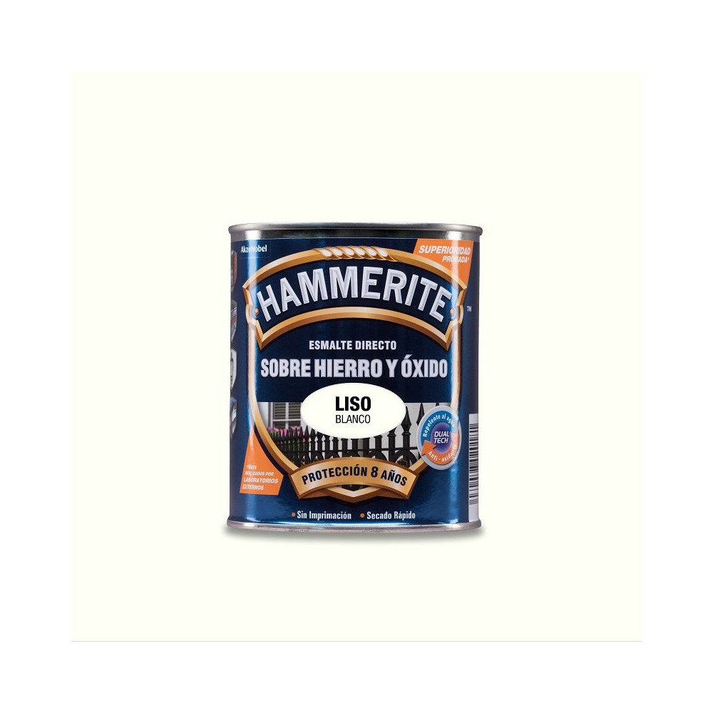HAMMERITE LISO SATINADO BLANCO 5 L