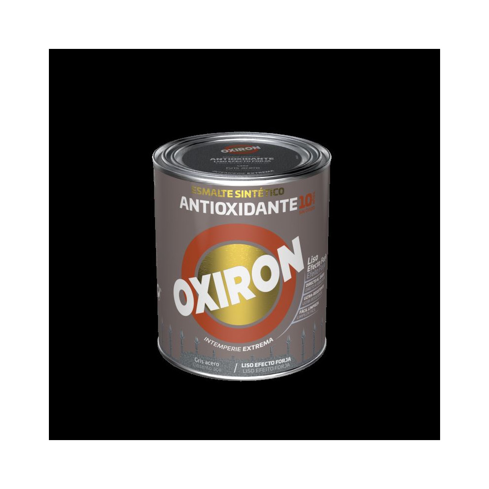 TITAN OXIRON LISO EFECTO FORJA GRIS ACERO 750 ML TITAN OXIRON LISO EFECTO FORJA GRIS ACERO 750 ML