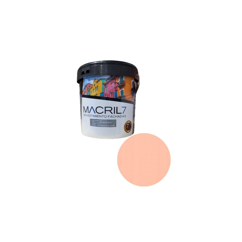 MACRIL 7 REV. ACRILICO LISO Nº14 SALMON OSCURO 4 L MACRIL 7 REV. ACRILICO LISO Nº14 SALMON OSCURO 4 L