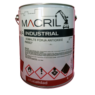 MACRIL ESM. ANTIOXIDANTE FORJA NEGRO INTENSO 4 L