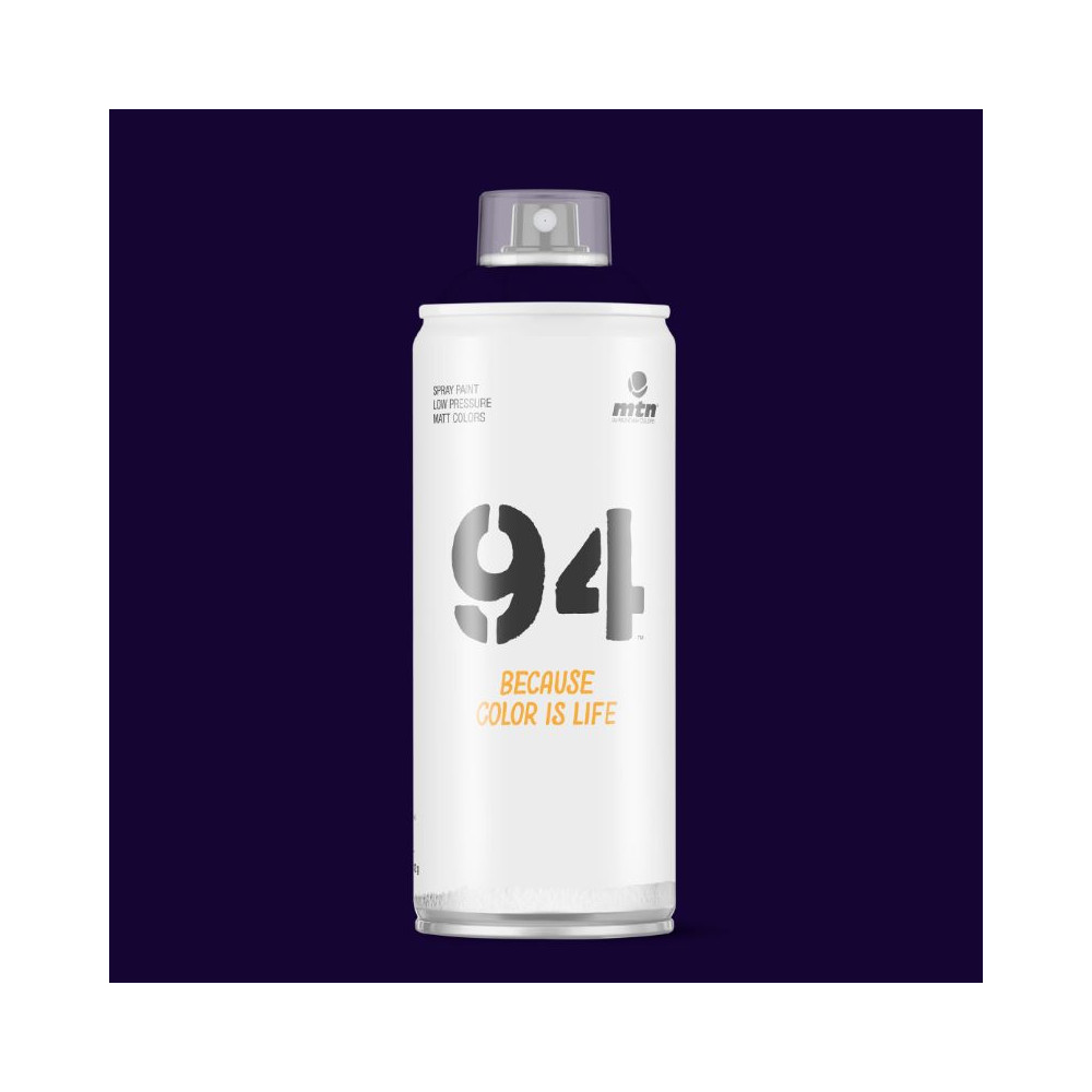 MTN SPRAY 94 RV-27 VIOLETA VAMPIRO 400ML MTN SPRAY 94 RV-27 VIOLETA VAMPIRO 400ML