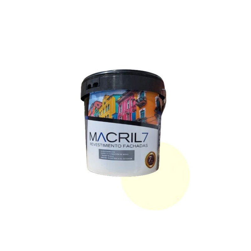 MACRIL 7 REV. ACRILICO LISO Nº21 OCRE 4 L