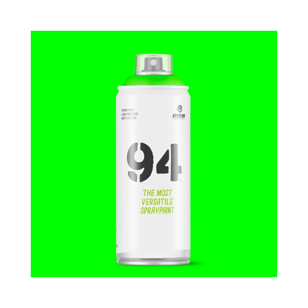MTN SPRAY 94 FLÚORESCENTE VERDE 400ML MTN SPRAY 94 FLÚORESCENTE VERDE 400ML