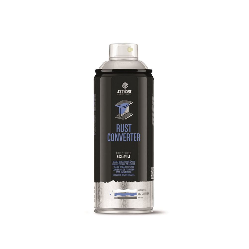MTN SPRAY PRO RUST CONVERTER 400 ML MTN SPRAY PRO RUST CONVERTER 400 ML