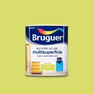 BRUGUER ACRYLIC SATINADO VERDE LIMA 0,75 L