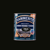 HAMMERITE LISO EFECTO FORJA NEGRO 0,75 L