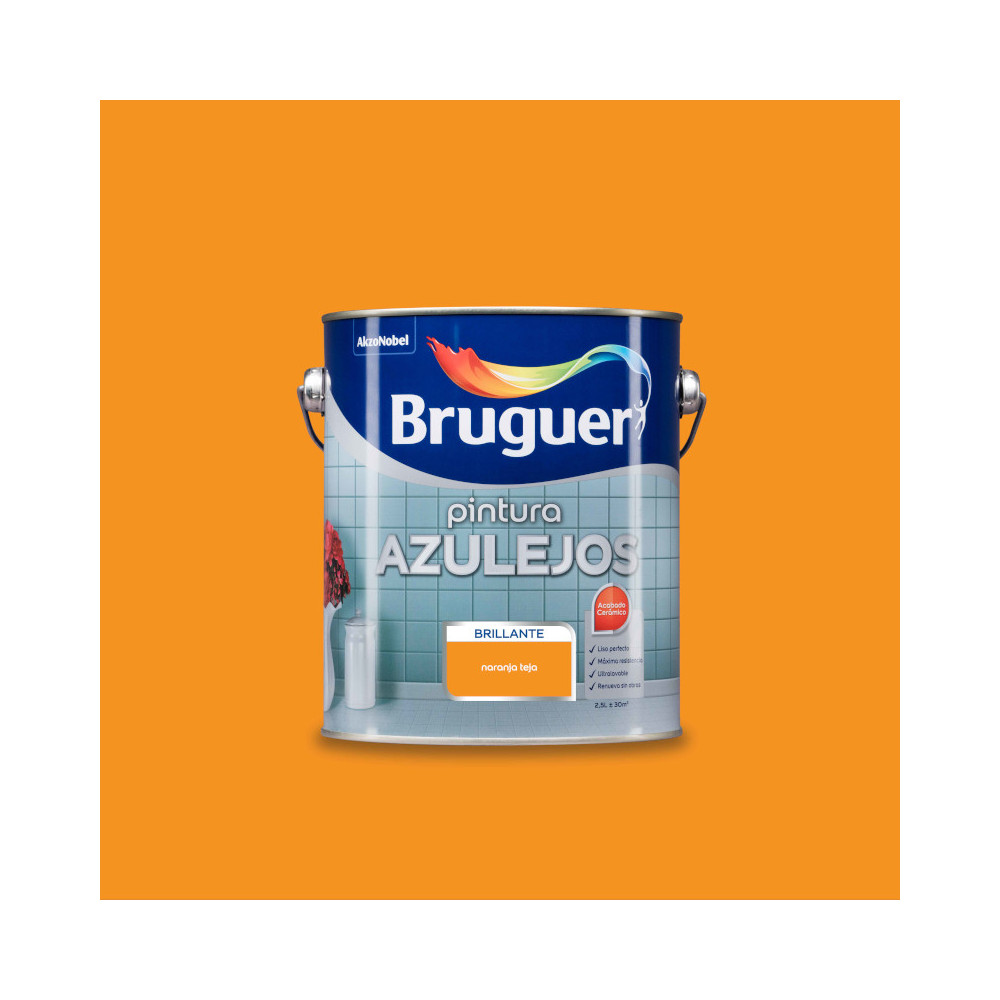 BRUGUER AZULEJOS BRILLO NARANJA TEJA 750 ML (baja)