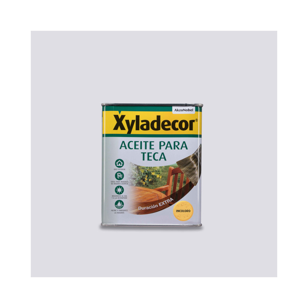 XYLADECOR ACEITE PARA TECA INCOLORO 5 L