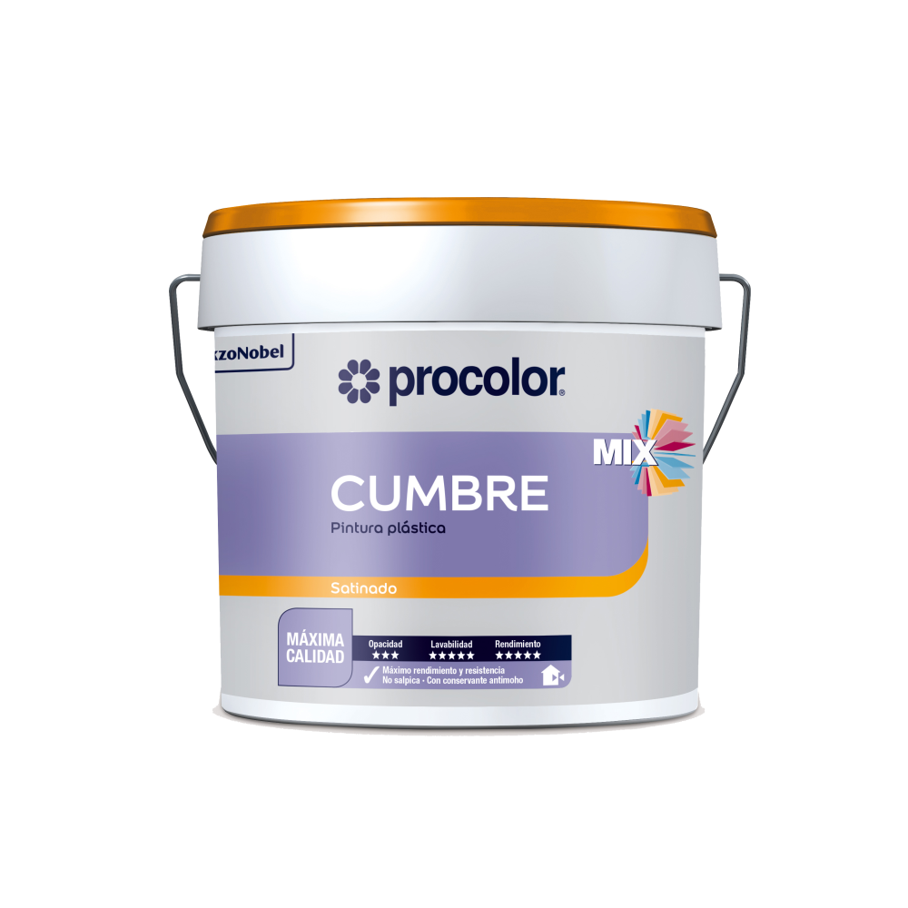 CUMBRE SATINADO BASE BB 4 L (TINTADO)