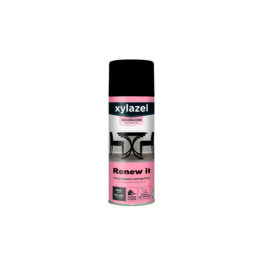 XYLAZEL RENEW IT SPRAY BRILLANTE NEGRO 400 ML (baja)