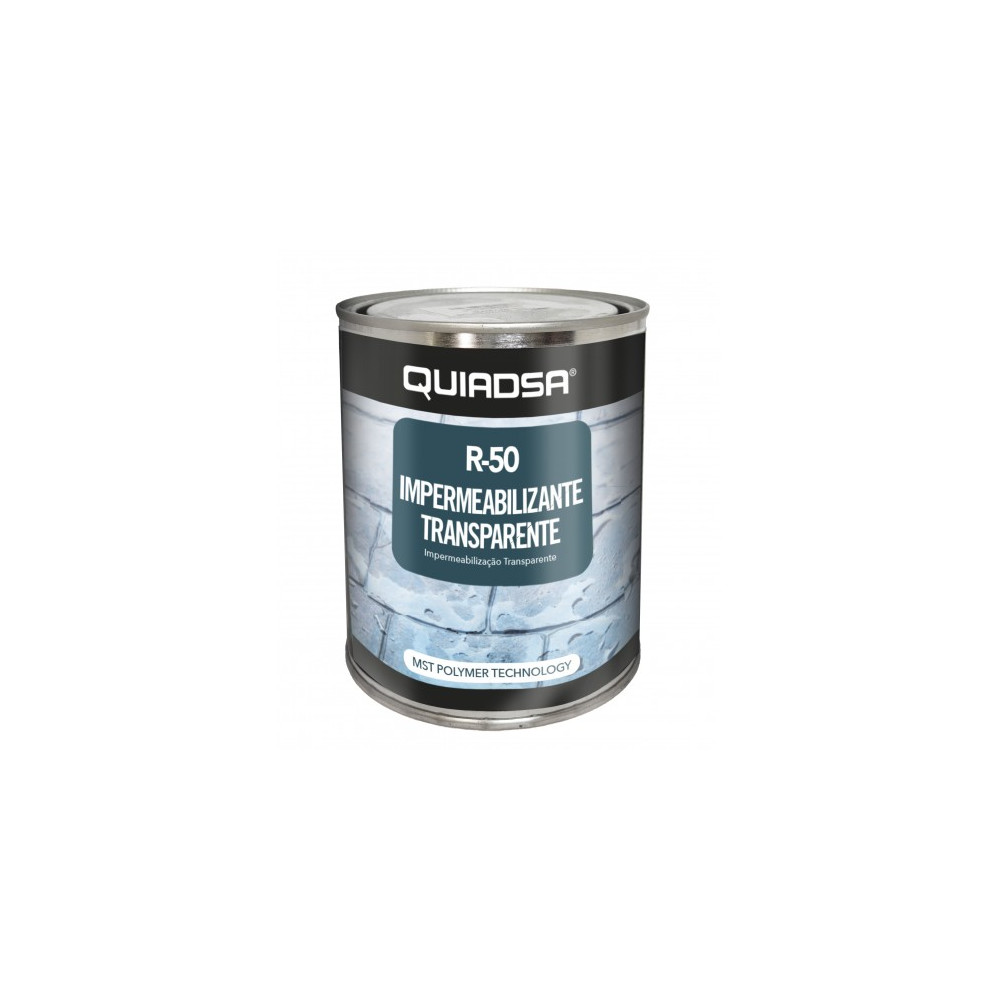 QUIADSA R-50 IMPERMEABILIZANTE TRANSPARENTE 800 GR