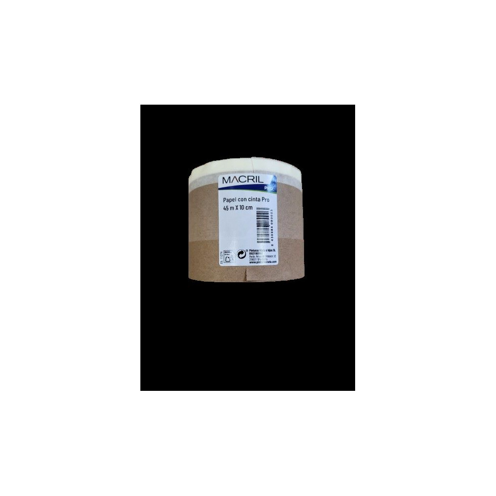 MACRIL PRO 20100 PAPEL CON CINTA 45MTX10CM
