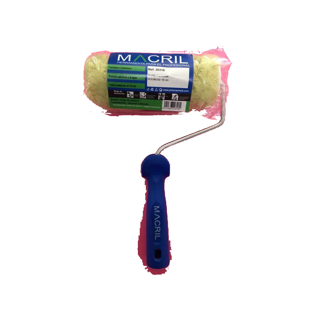MACRIL 20318 RODILLO FACHADAS POLIA. ROUND D50 18CM