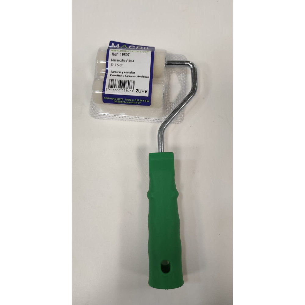 MACRIL 19807 VARILLA + 2 REC.VELOUR 5 CM