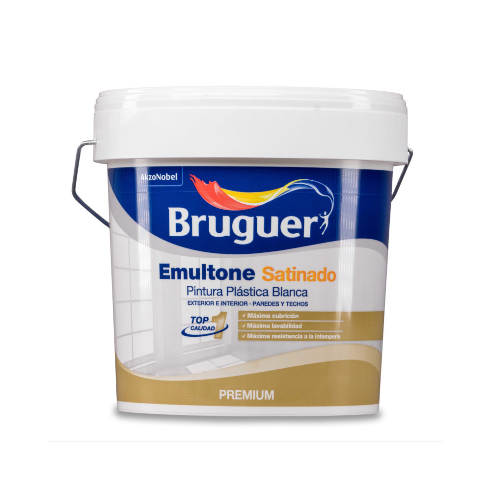 BRUGUER EMULTONE SATINADO BLANCO 4 L OFERTA (baja)