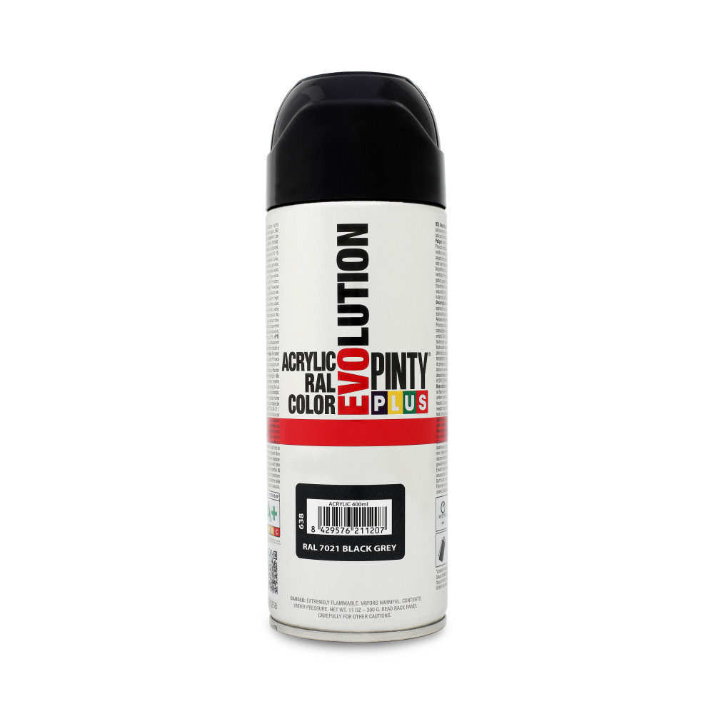 PINTYPLUS SPRAY EVOLUTION BRILLO RAL7021 400 ML
