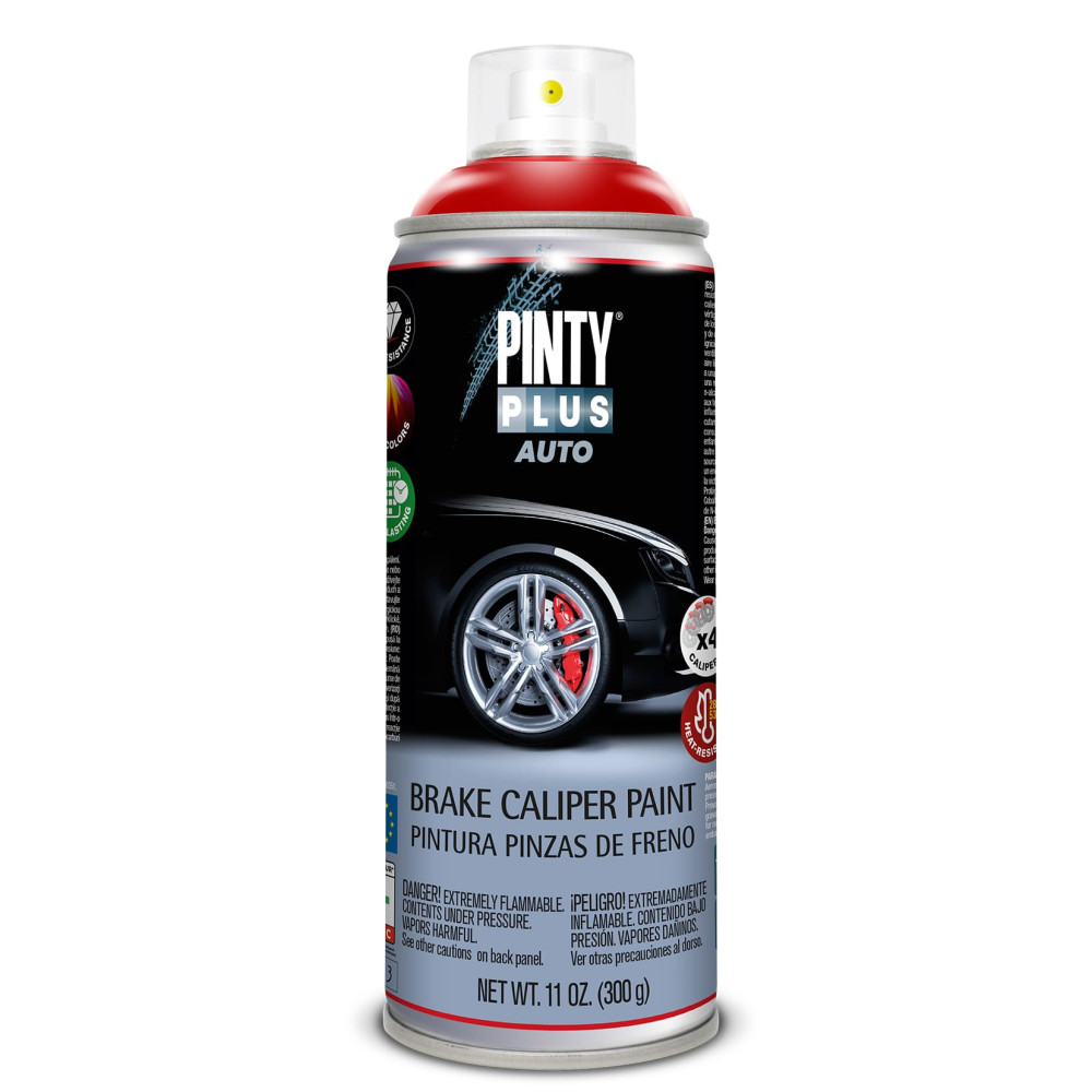 PINTYPLUS SPRAY AUTOS PINZAS FRENO ROJO PF107 400 ML