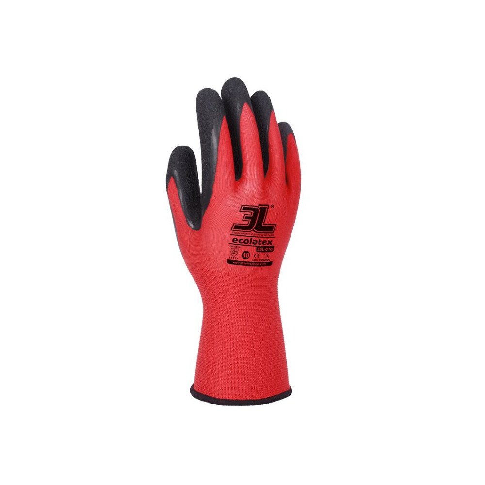 3L 406000461 GUANTE ECOLATEX ESL-010 T-9