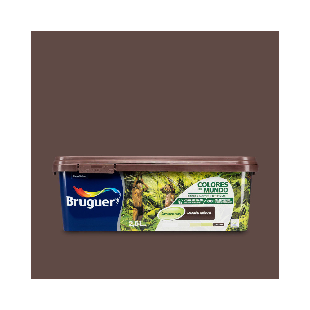 COLORES DEL MUNDO AMAZONAS MARRON TROPICO 2,5 (baja)