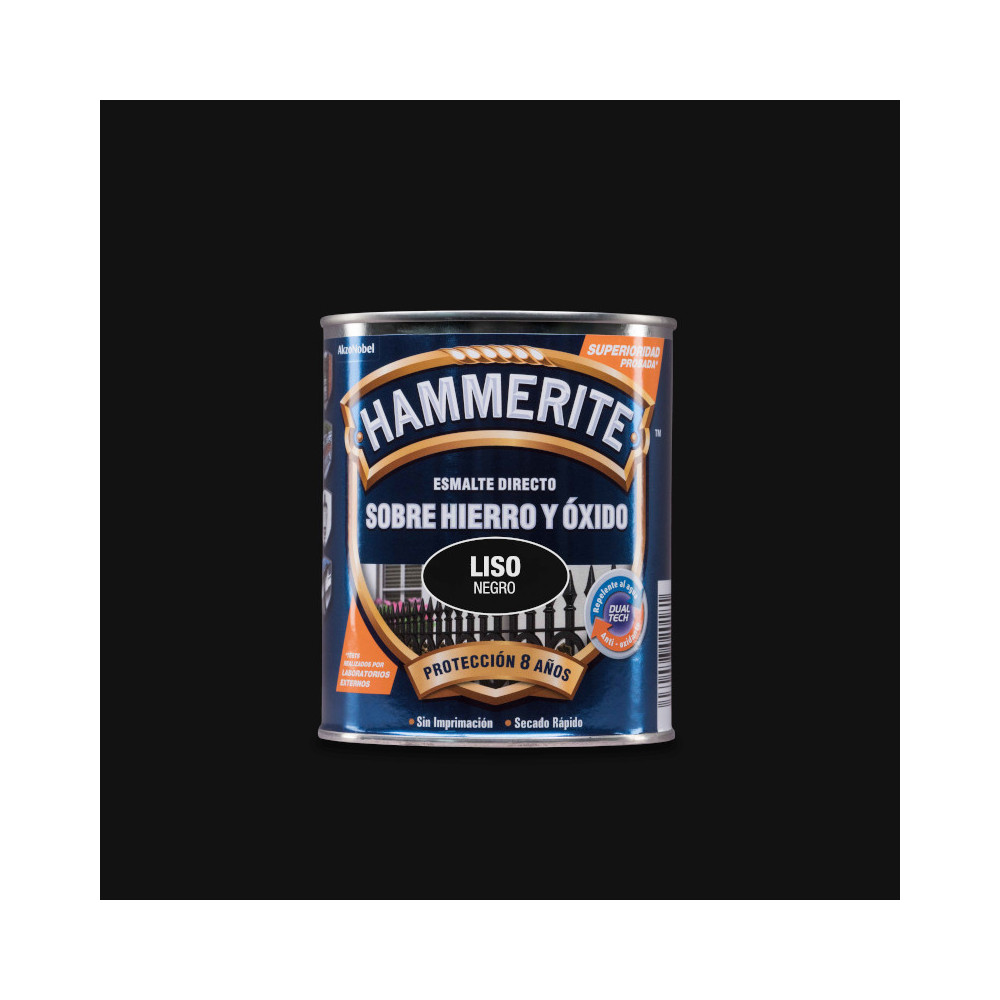 HAMMERITE LISO BRILLO NEGRO 2,5 L