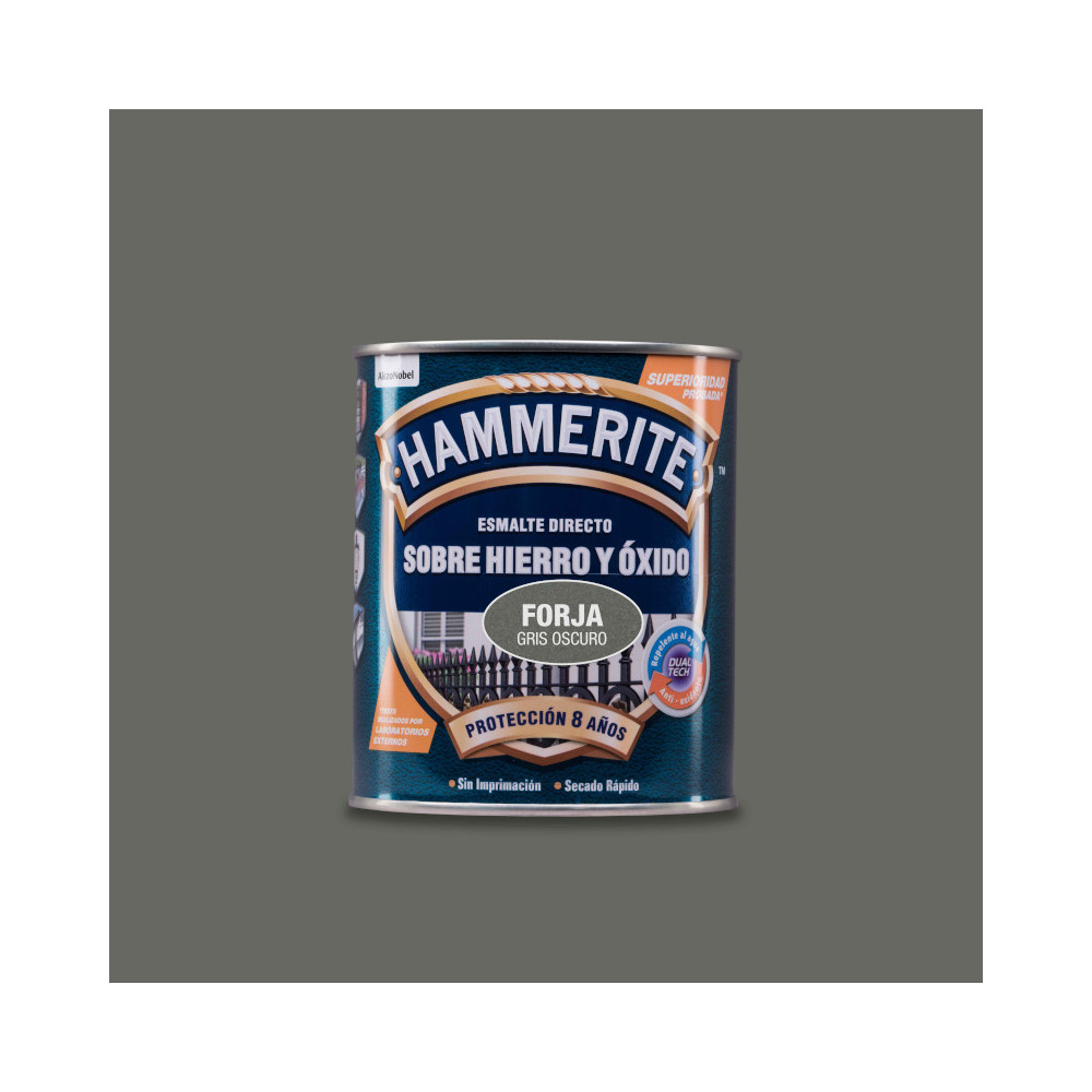 HAMMERITE FORJA GRIS OSCURO 750 ML