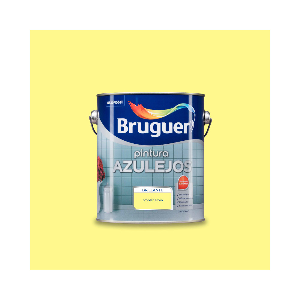 BRUGUER AZULEJOS BRILLO AMARILLO LIMON 750 ML (baja)