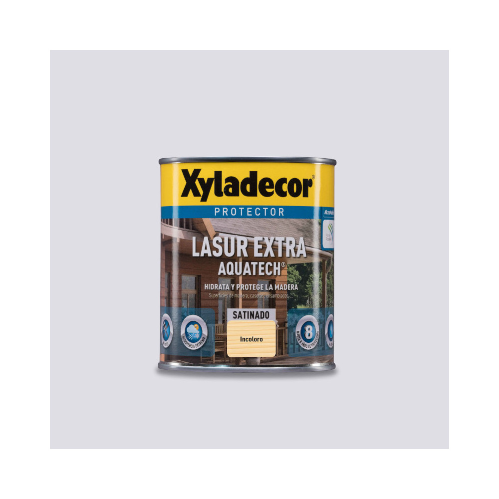XYLADECOR AQUATECH LASUR SATINADO INCOLORO 0,75 L