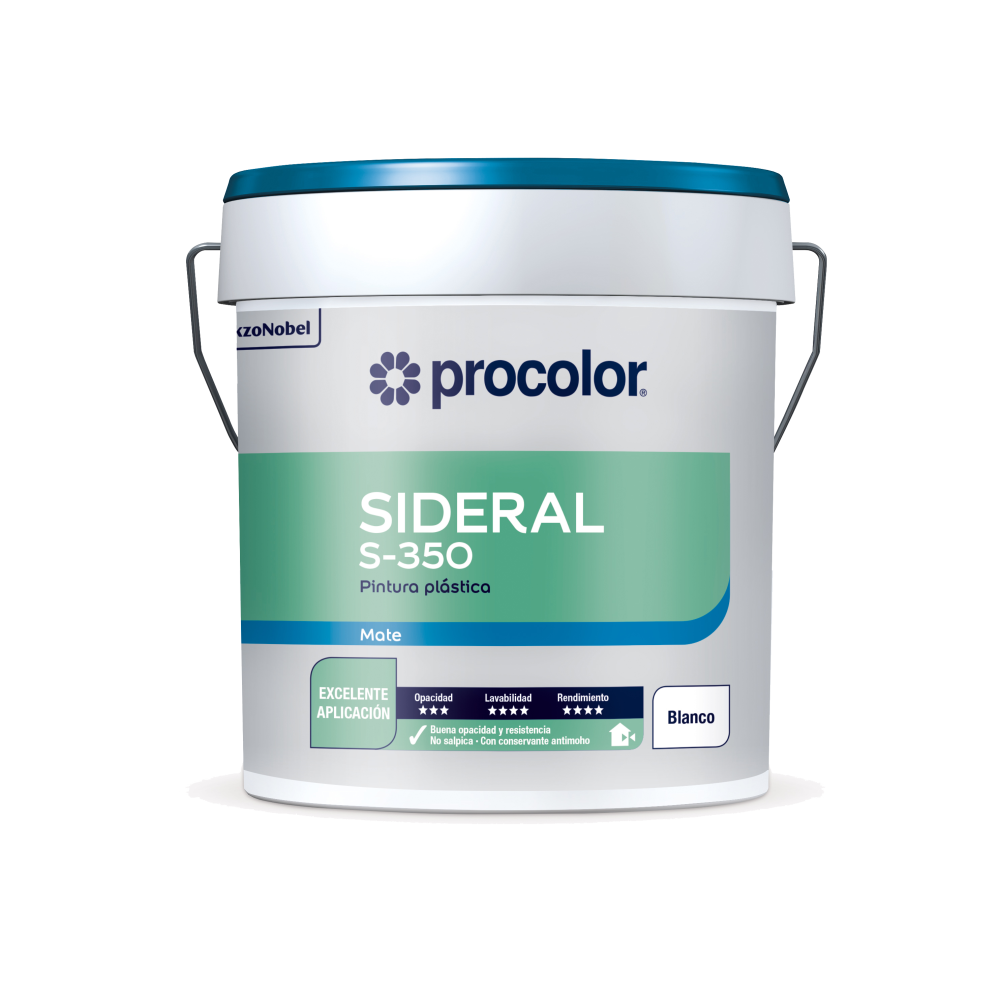 SIDERAL MATE S-350 BLANCO 4 L (baja)