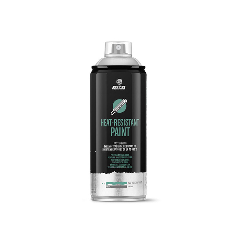 MTN SPRAY PRO ALTA TEMPERATURA PLATA 400ML