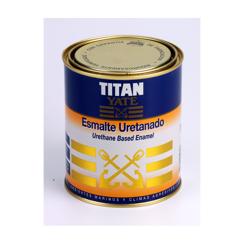TITAN YATE ESM.URETANADO 4101 NEGRO 750 ML