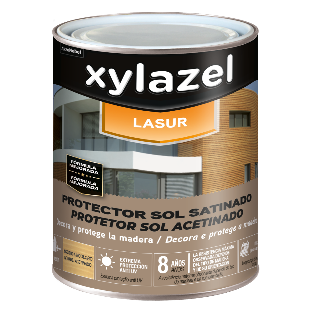 XYLAZEL SOL LASUR MATE INCOLORO 750 ML (baja)