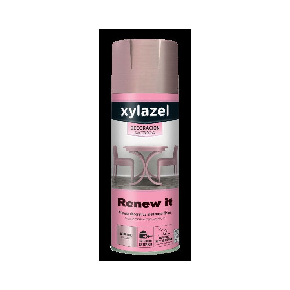 XYLAZEL RENEW IT SPRAY METALI. ROSA ORO 400 ML (baja)