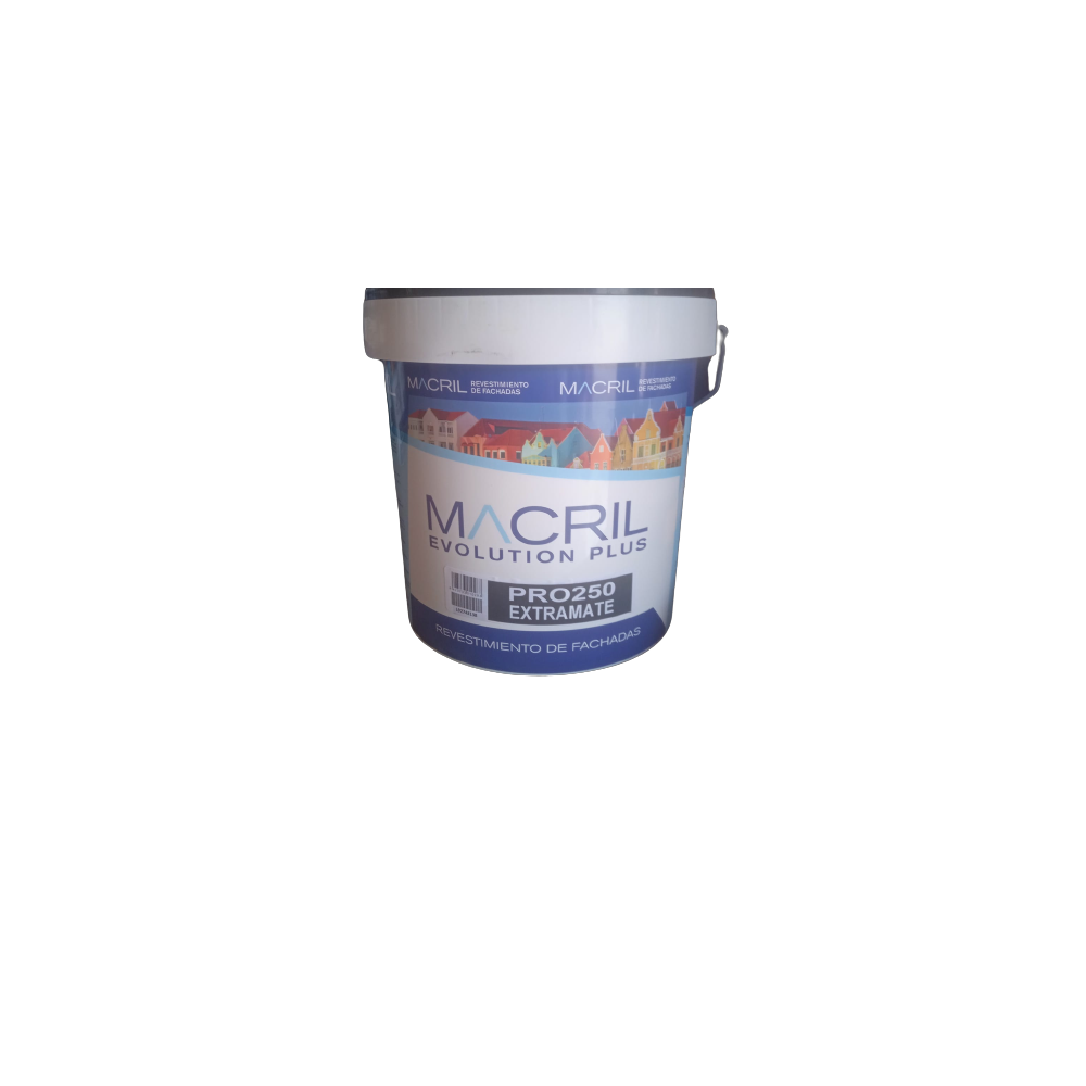 MACRIL PRO 250 PLASTICO EXTRAMATE BLANCO INTERIOR 4 L
