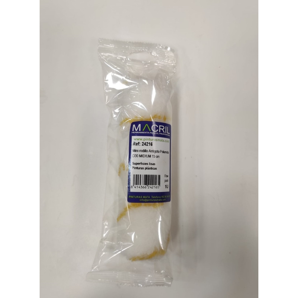 MACRIL 24216 MINI REC. ANTIGOTA D30 MIDIUM 15 CM