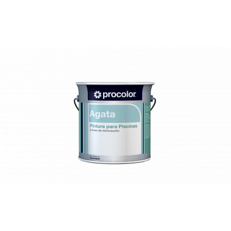 PROCOLOR AGATA PISCINAS 0912 AZUL CRISTAL 4 L