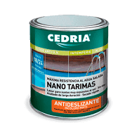 CEDRIA NANO TARIMAS INCOLORO ANTIDESLIZANTE 4 L