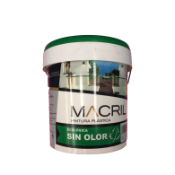 MACRIL PLAST. MATE ECOLOGICA SIN OLOR 4 L