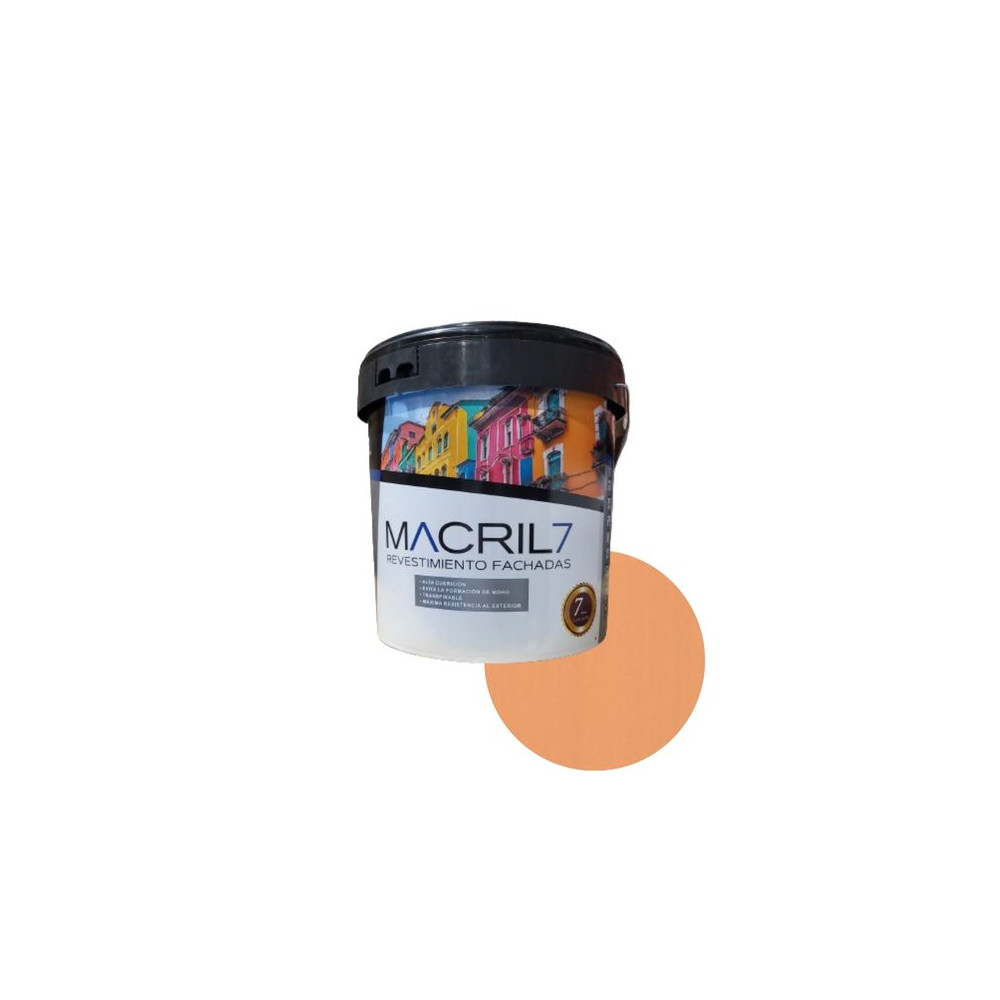 MACRIL 7 REV. ACRILICO LISO Nº18 TRIGO 4 L