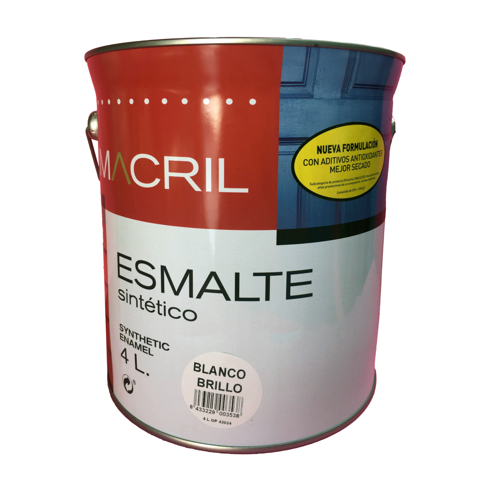 MACRIL LI. MIX ESM. BRILLO S/RAPIDO BASE BL 750 ML+COLOR